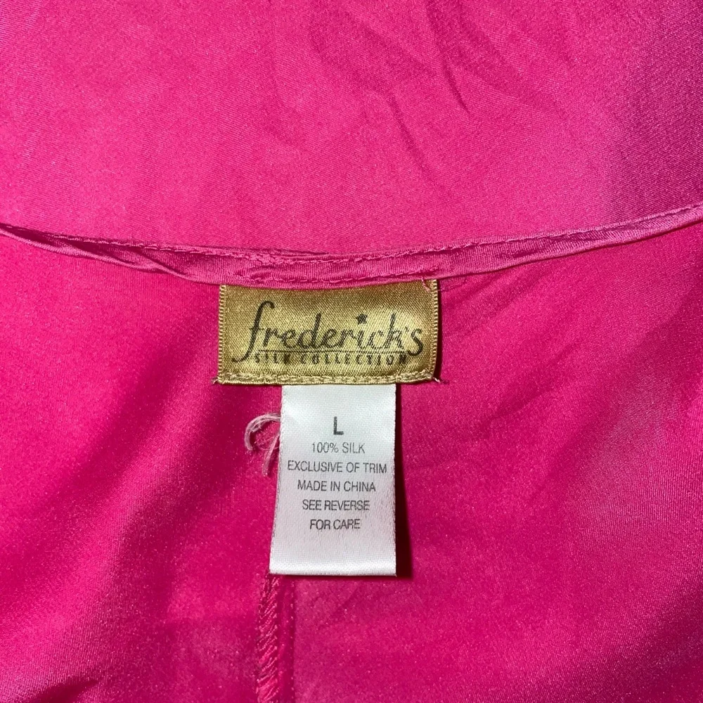 Frederick’s collection 100% silk sexy sleep dress - Picture 14 of 14